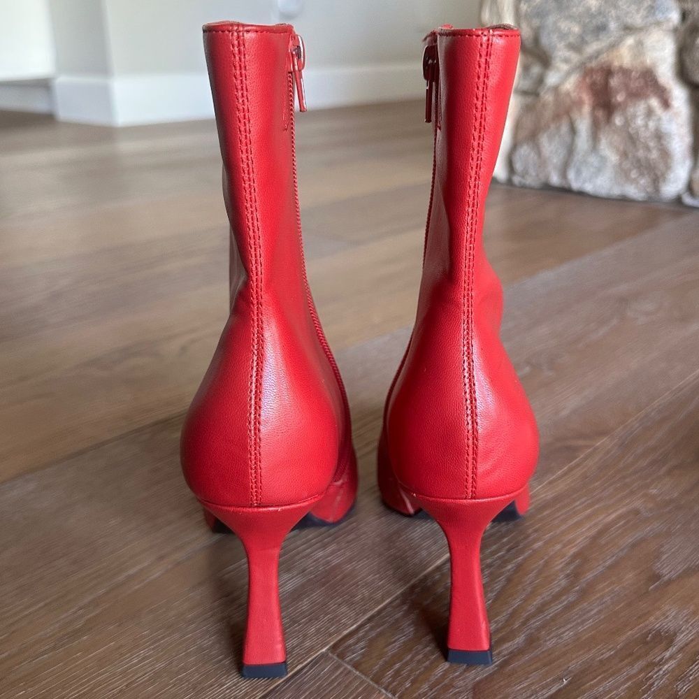 Open Edit Hesper Bootie In Red Salsa - image 4
